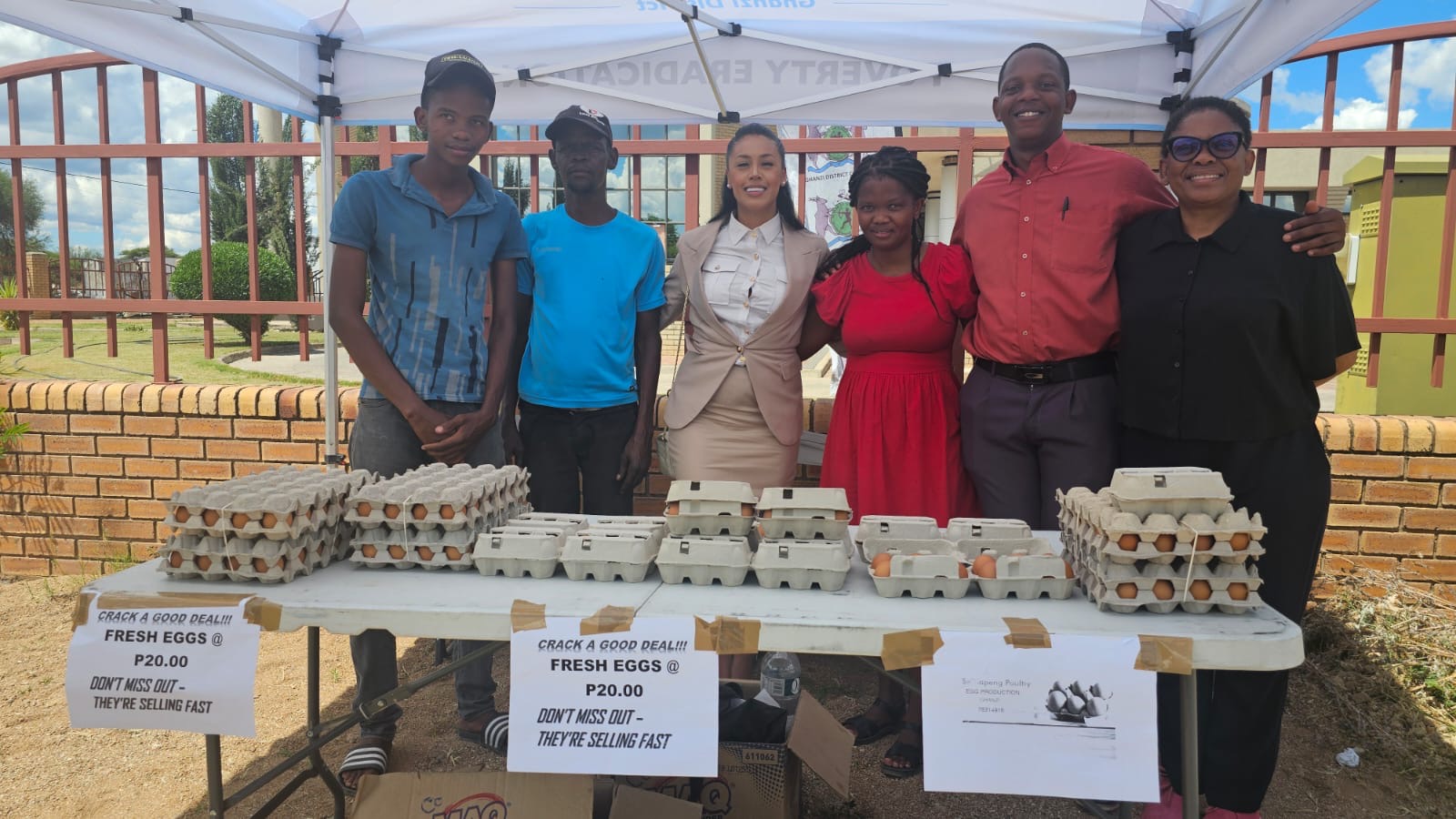 Local entrepreneurship support through egg production initiative
